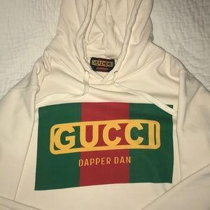 gucci dapper dan hoodie white